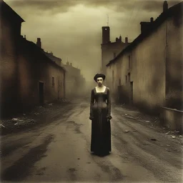 a city by Jan Saudek