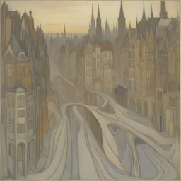 a city by Jan Toorop