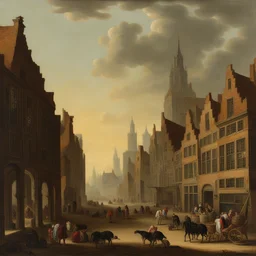 a city by Jan van Ravesteyn