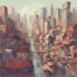 a city by Janice Sung