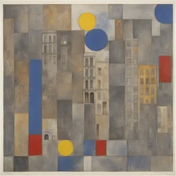 a city by Jasper Johns