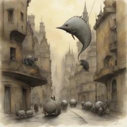 a city by Jean-Baptiste Monge