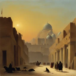 a city by Jean-Léon Gérôme