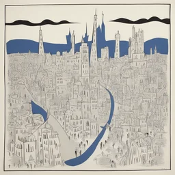 a city by Jean Cocteau