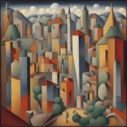 a city by Jean Metzinger