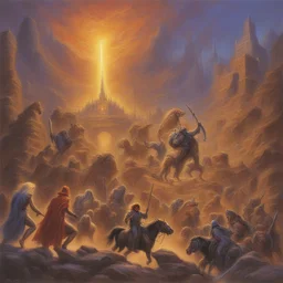 a city by Jeff Easley