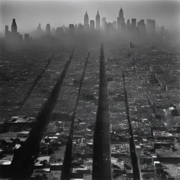 a city by Jerry Schatzberg