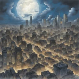 a city by Jim Lee
