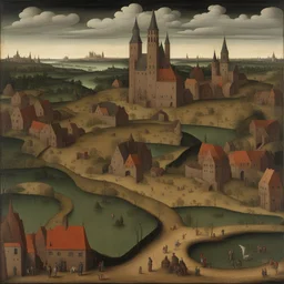 a city by Joachim Patinir