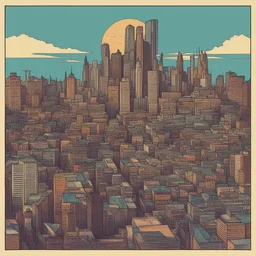 a city by Joe Bowler