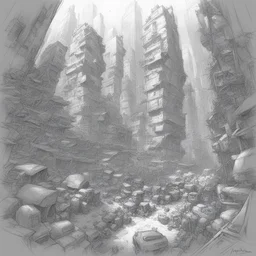 a city by Joe Madureira