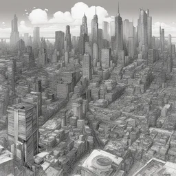 a city by Joe Quesada