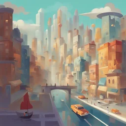 a city by Joey Chou