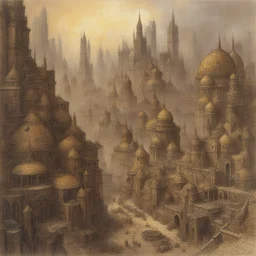 a city by John Blanche