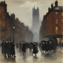 a city by John Butler Yeats