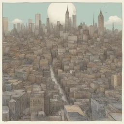 a city by John Moonan