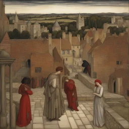 a city by John Roddam Spencer Stanhope