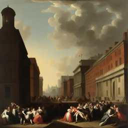a city by John Singleton Copley