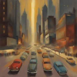 a city by Jon Whitcomb