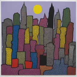 a city by Jonathan Lasker