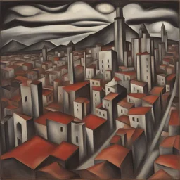 a city by José Clemente Orozco