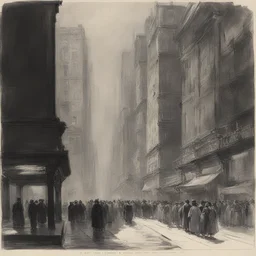 a city by Joseph Clement Coll