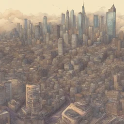 a city by Josh Kao