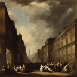 a city by Joshua Reynolds