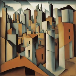 a city by Juan Gris