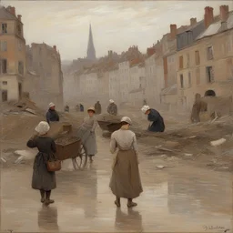 a city by Jules Bastien-Lepage