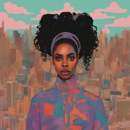 a city by Juliana Huxtable