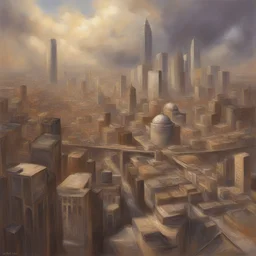 a city by Julie Bell
