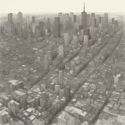 a city by Julio Shimamoto