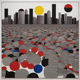 a city by Jun Kaneko