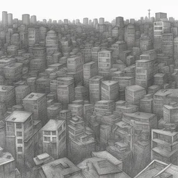 a city by Junji Ito