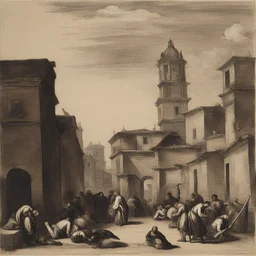 a city by Jusepe de Ribera