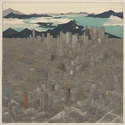 a city by Kōji Morimoto