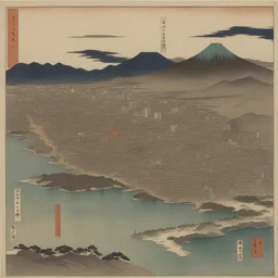 a city by Kōshirō Onchi