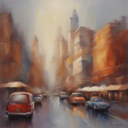 a city by Karen Wallis