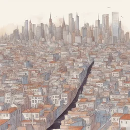 a city by Karine Eibatova