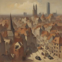 a city by Karl Zerbe