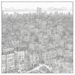 a city by Kate Beaton
