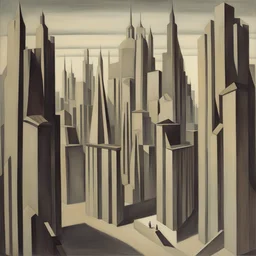 a city by Kay Sage