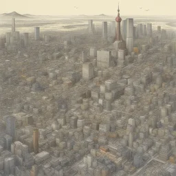 a city by Kazuhisa Kondo
