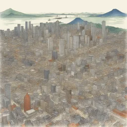 a city by Kazuo Koike