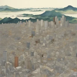 a city by Kazuo Oga