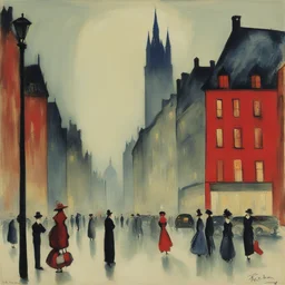 a city by Kees van Dongen