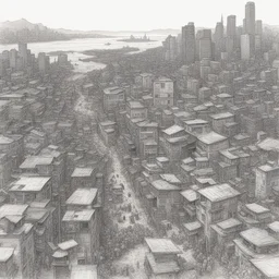 a city by Kim Jung Gi
