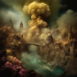a city by Kim Keever