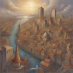 a city by Kinuko Y. Craft
